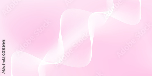 Quadro em tela Pink wavy line pattern background