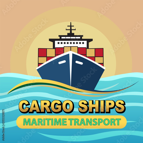Cargo Ships Maritime Transport