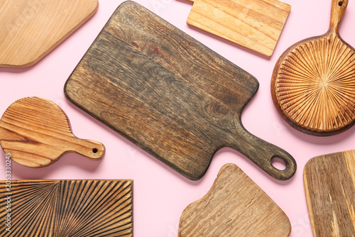 Assorted wooden cutting boa...