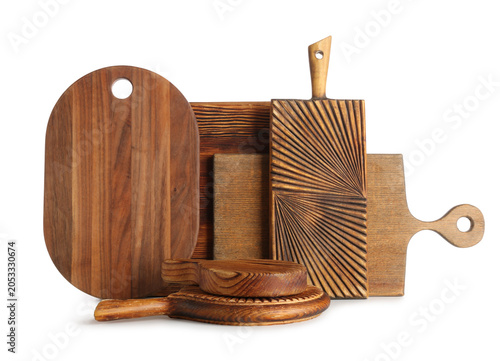 Assortment of wooden cuttin...