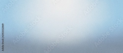 Foto Soft blue gradient background with subtle light diffusion and bokeh effect