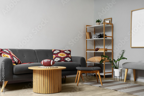 Modern living room interior...