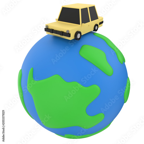 World Tour 3D Icons