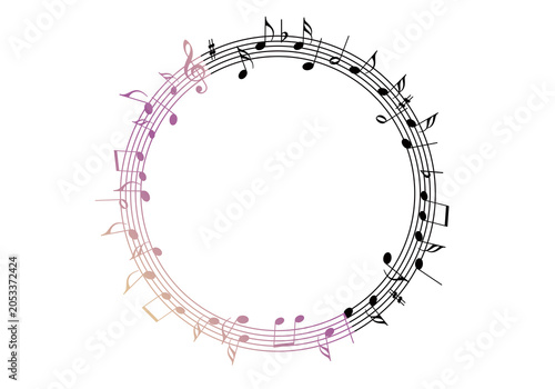 音符の輪