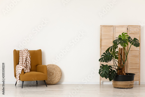 Modern minimalist interior ...