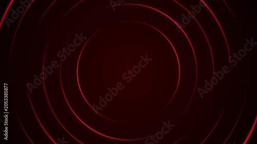 technology background circle line neon light abstract wave futuristic style banner design 
