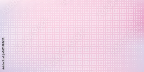 Soft Gradient Pink and Purple Retro Pop Art Dotted Vector Texture