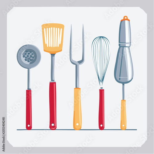 Set of Kitchen Utensils