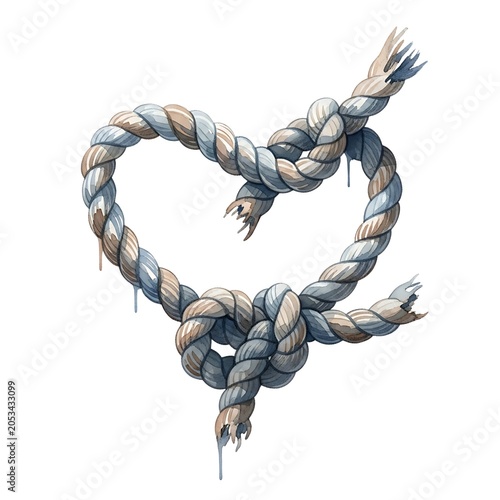 Intricate silver metal knot sculpture with flowing design.