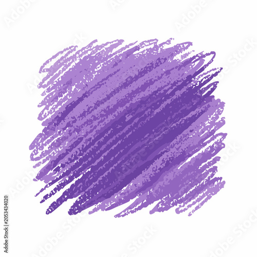 Purple Crayon Scribble Texture