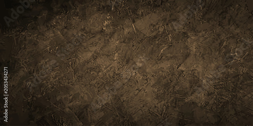 Foto Rough textured abstract background of earth tone with distressed effect, evoking a sense of age and ruggedness