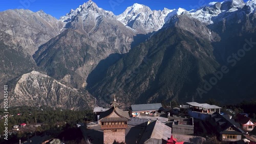 Vibrant Kalpa Under Clear Blue Sky