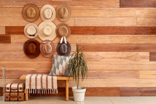 Stylish home interior with ...