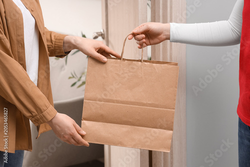 Home delivery service with ...