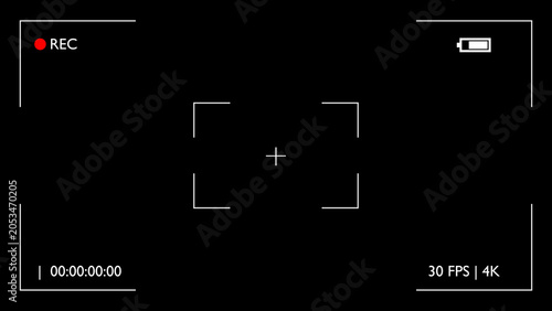 Camera recording interface