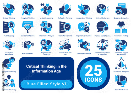 Foto Dualtone Critical Thinking in the Information Age Bundle H25 V01