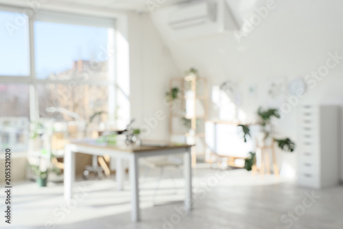Bright modern office interi...
