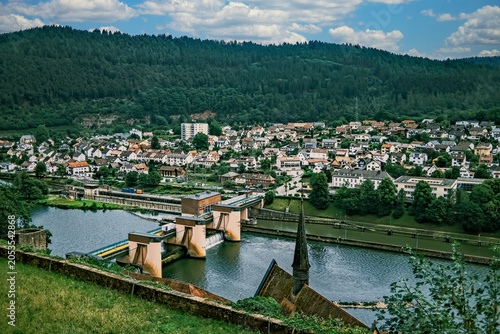 Modernes Hirschhorn am Neckar