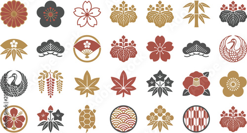 Obraz na plátně Colorful symmetric floral mandala ornament vector illustration