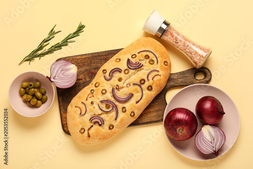 Wooden board with tradition...