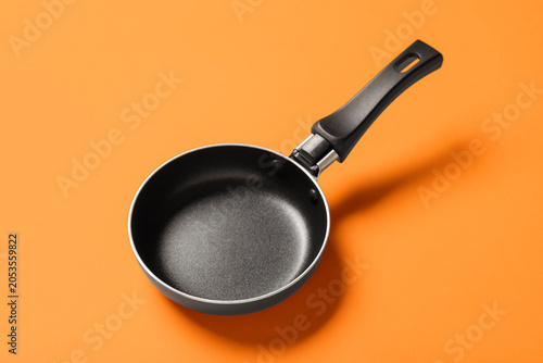 Small black non-stick fryin...
