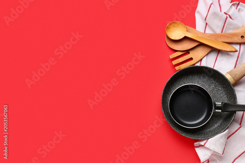 Kitchen utensils and cookwa...