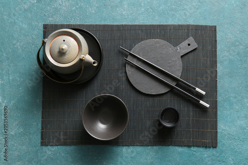 Traditional japanese tea ce...