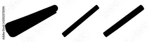 Black silhouette, white background: cigarette set with simple line art design featuring simple design, minimalist, black and white with illustrations and graphics