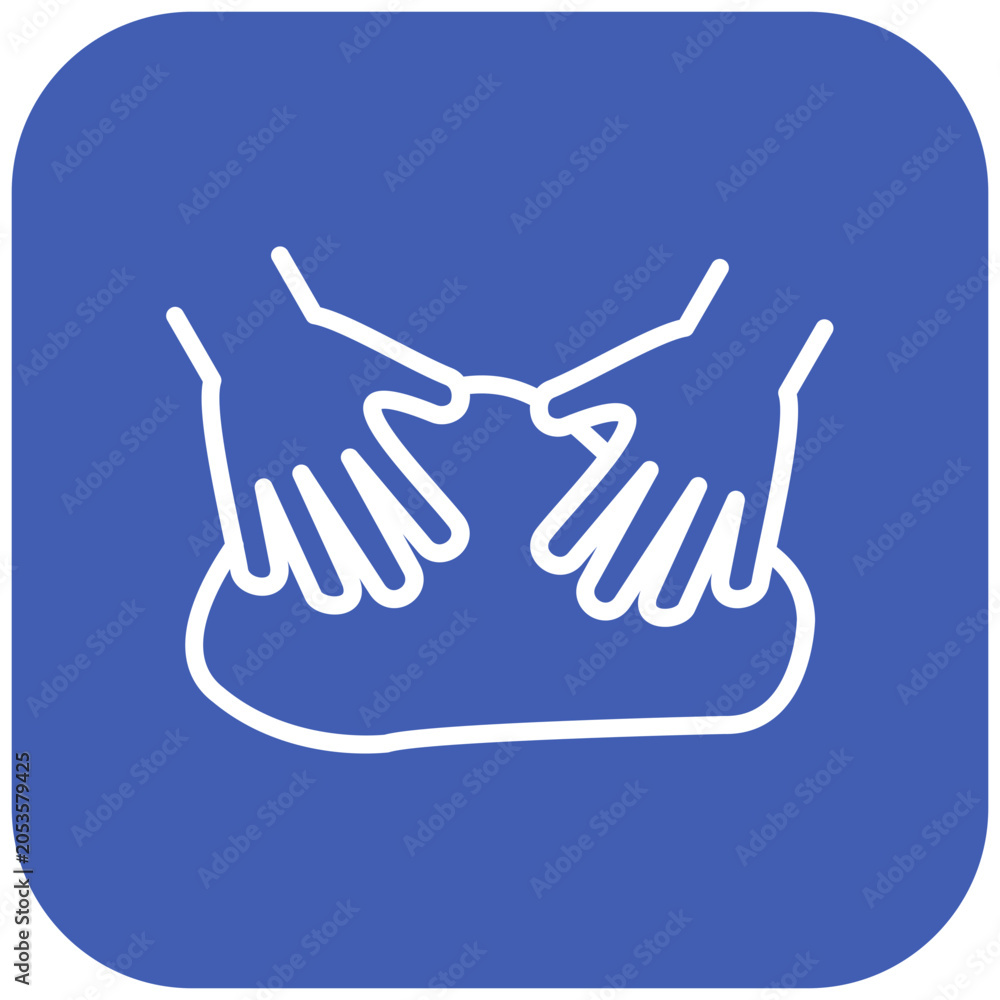 Fototapeta premium Knead Icon