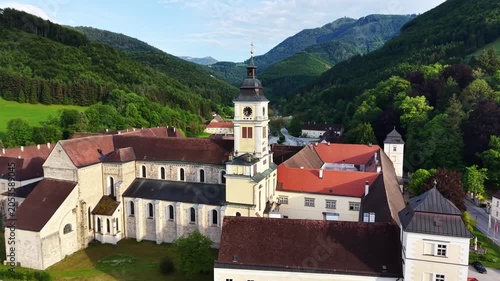 Lilienfeld and Abbey in Lower Austria, Europe