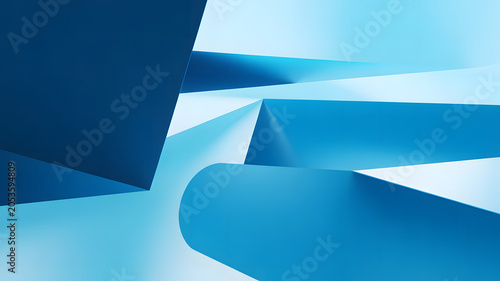 Abstract 3d rendering of a modern geometric background. Minimalistic design for poster, cover, branding, banner, placard. 