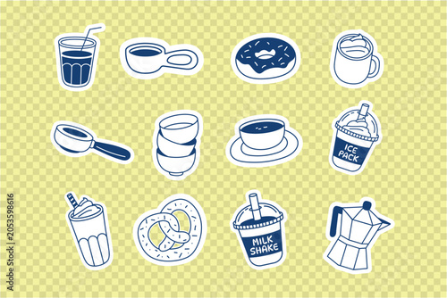 Coffee Shop Sticker Pack