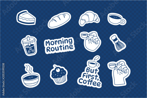 Coffee Shop Sticker Pack
