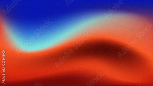 Foto An abstract colorful background featuring vibrant flowing waves of red, orange,