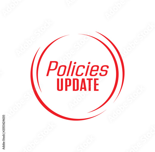 policies update text