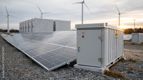 Solar and Wind Power Plant:...