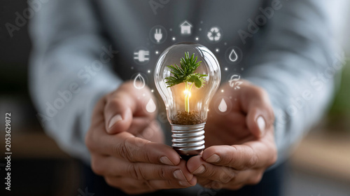 Sustainable Energy Concept:...