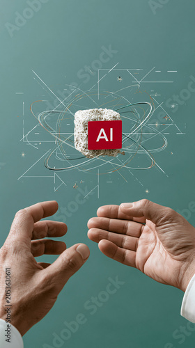 AI Innovation Concept: A co...
