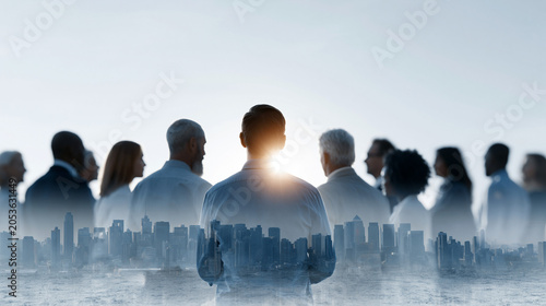 Leadership Silhouette: A di...