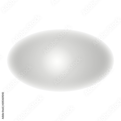 Abstract shape Liquid Glass Button Graphic Element