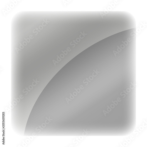 Abstract shape Liquid Glass Button Graphic Element