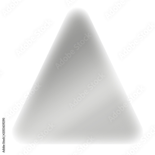 Abstract shape Liquid Glass Button Graphic Element