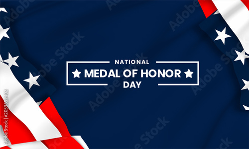 Картината върху платно National Medal of Honor Day – Honoring America’s Heroes