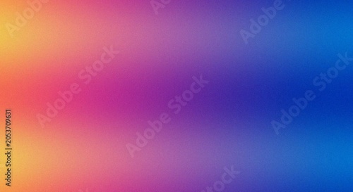 Fotografija Soft gradient background with bright colors blending from red to blue and yellow
