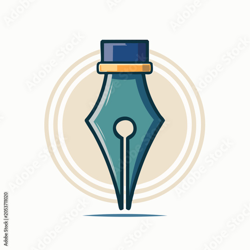 Fountain Pen Nib Icon