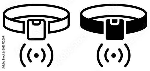 Foto cashless payment wristband rfid icon