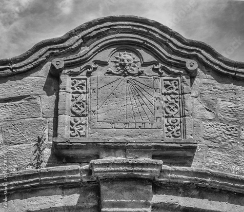 Impressive worker homes and work buildings at Port Sunlight, Wirral. UK