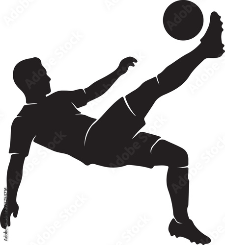 Φωτογραφία Football player kicking ball