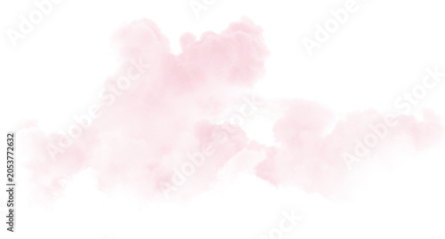 Soft pink floral pattern with delicate petals and leaves