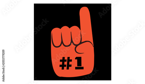 hand sign icon sign symbol one 